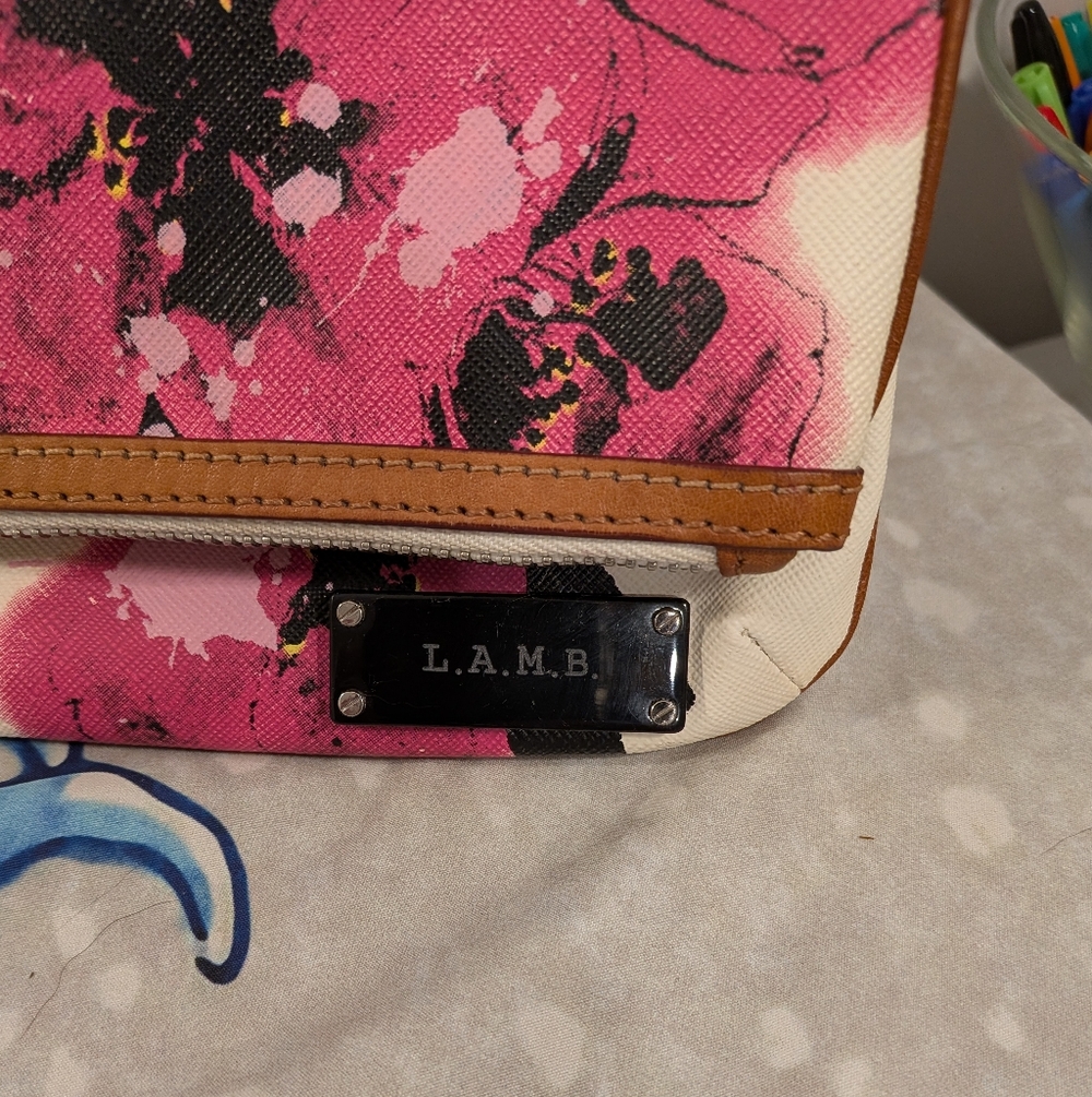 L.A.M.B. Floral Folding Clutch - Picture 11 of 15